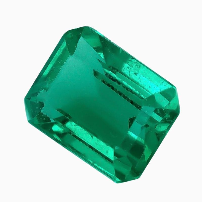 Classic Octagonal Emerald Gemstone - Image 2