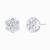 Shop flower cluster natural diamond earrings