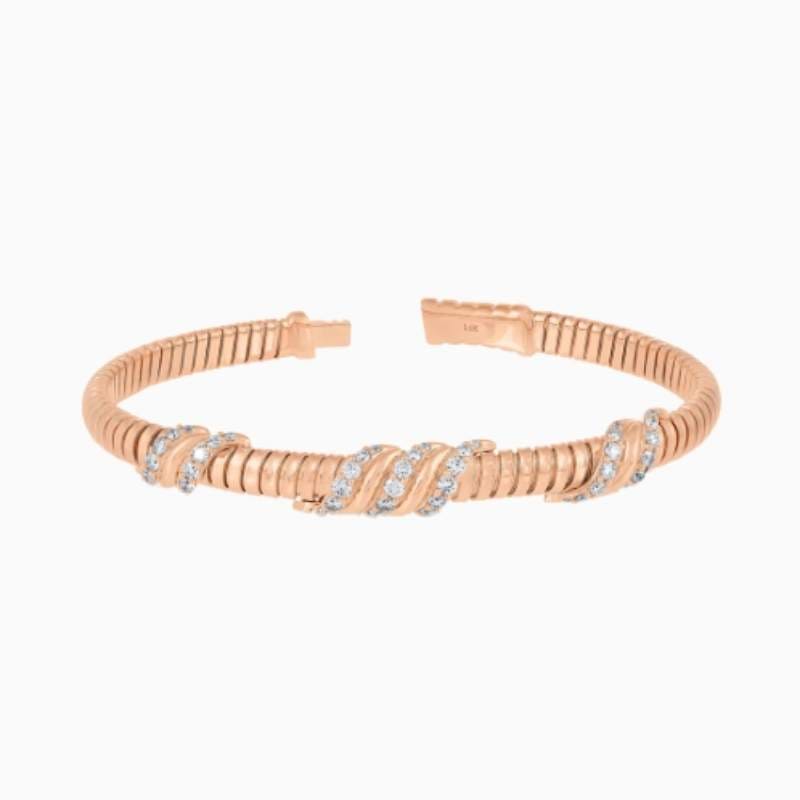 lab grown diamond bracelet, luxury jewelry, fine jewelry, diamond bracelet, 14k gold jewelry rose