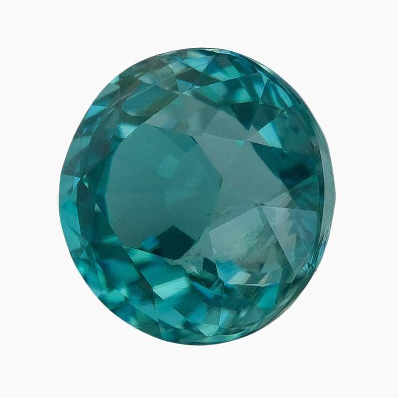 green-blue loose gemstone