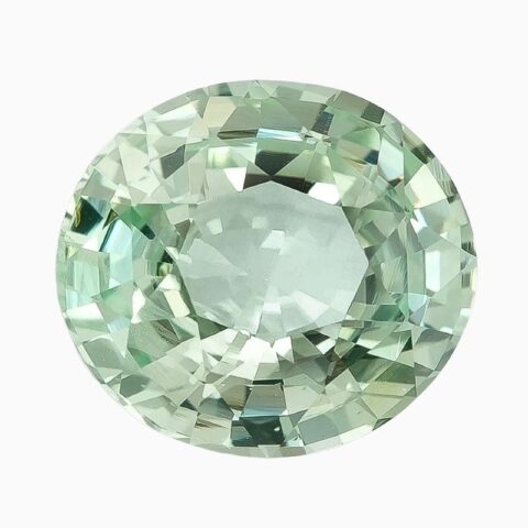 Natural Pastel Green Chrysoberyl gemstone