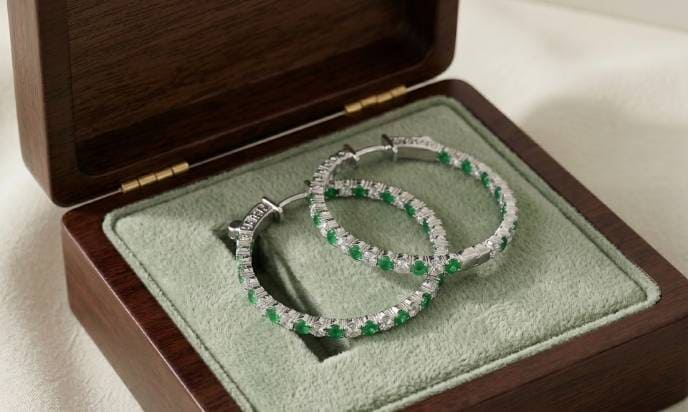 Emerald Diamond Tennis Bracelet
