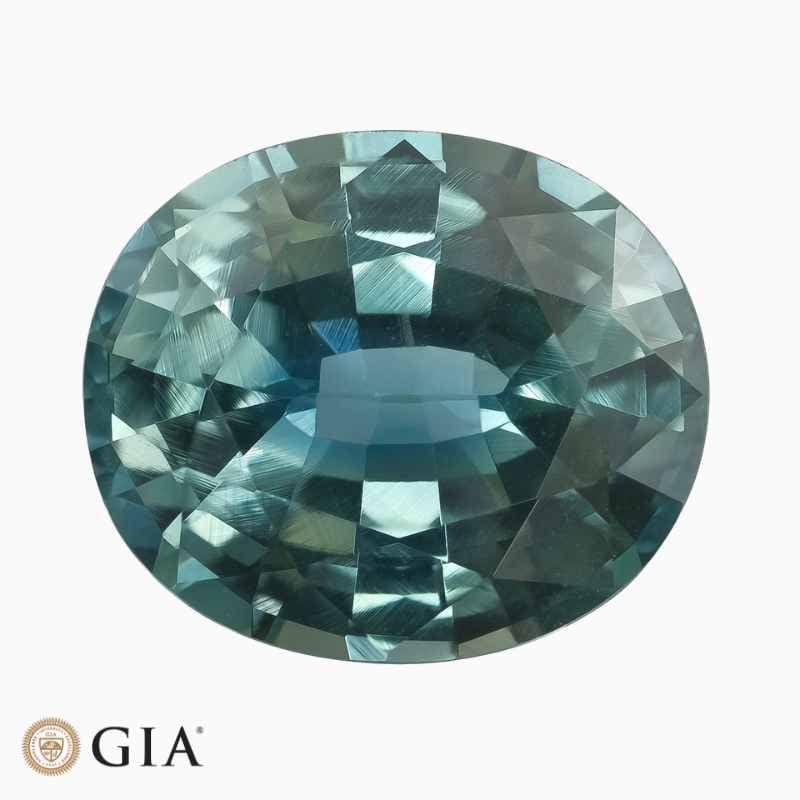 Natural Greenish Blue Sapphire gemstone
