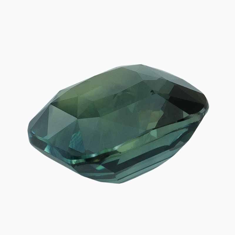 greenish blue sapphire