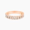 Halfway Cuban Natural Diamond Ring natural diamond jewelry
