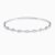 Halfway Flower Lab Grown Diamond Flexible Bangle with lab grown diamonds in 14k solid gold