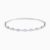 Halfway Flower Natural Diamond Flexible Bangle natural diamond jewelry