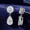 Diamond Drop Earrings