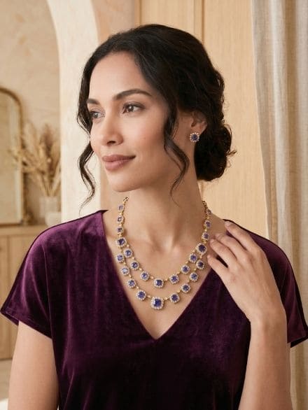 Ethically sourced gemstone necklace