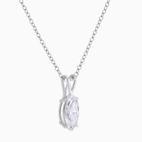 marquise cut pendant