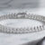 Marquise Shaped Illusion Natural Diamond Tennis Bracelet