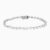Multi Shape Lab Grown Diamond Tennis Bracelet with lab grown diamonds in 14k solid gold