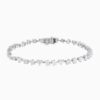 Multi Shape Natural Diamond Tennis Bracelet natural diamond jewelry