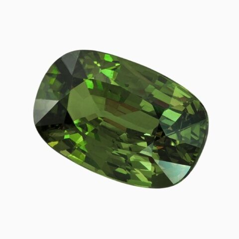 natural demantoid garnet 4 89 carats with gia report