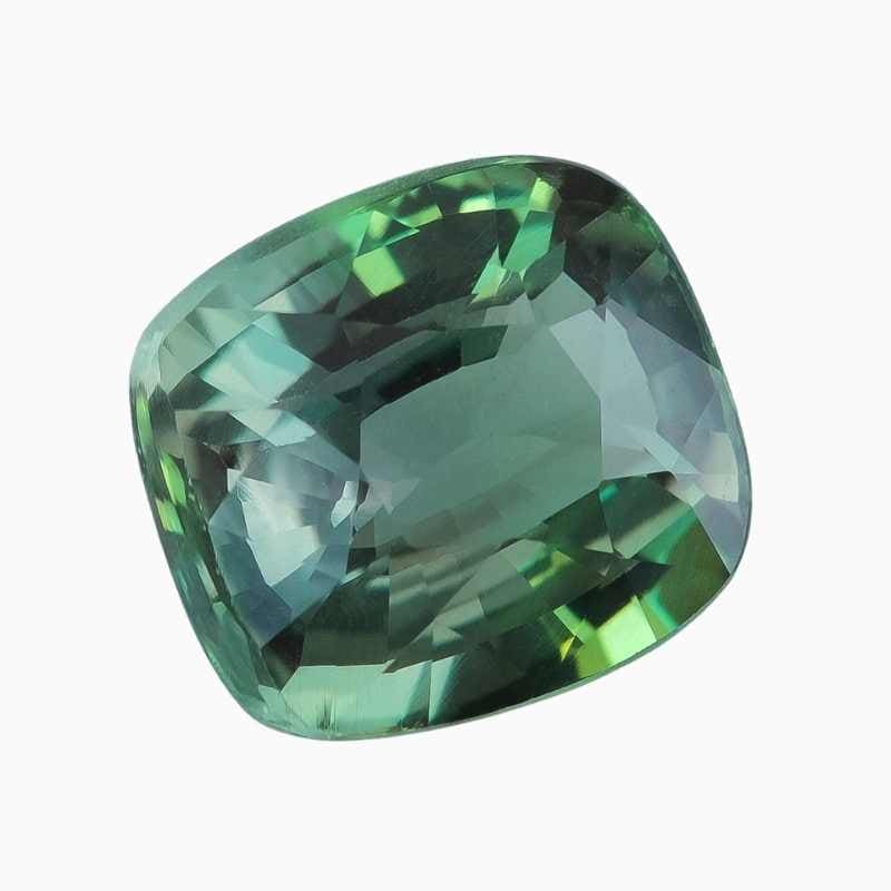 Azure Dusk Alexandrite Cushion Gemstone - Image 2