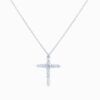 Natural Diamond Cross Necklace