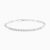 Half Paperclip And Natural Diamond Tennis Bracelet natural diamond jewelry