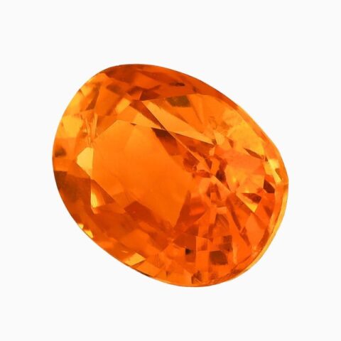 natural mandarin garnet 3 03 carats