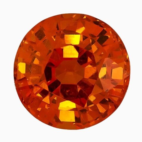 natural mandarin garnet 3 04 carats