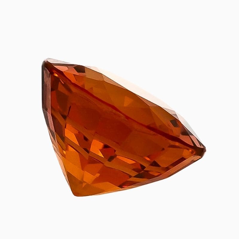natural mandarin garnet 3 83 carats