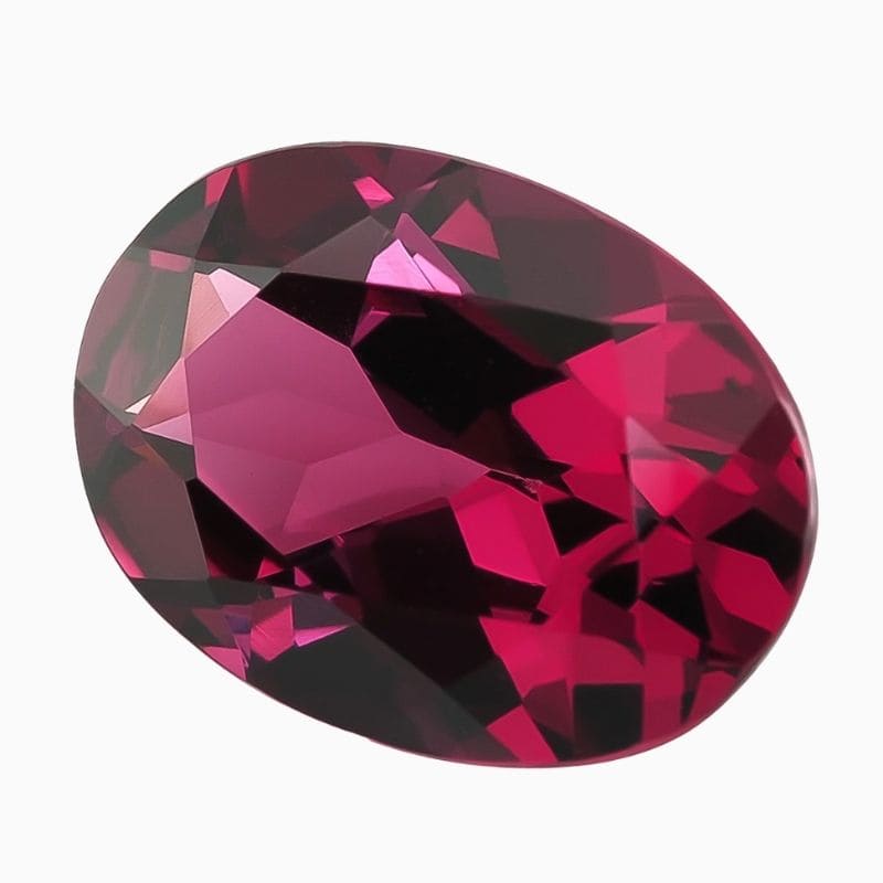 natural rhodolite garnet 6 37 carats