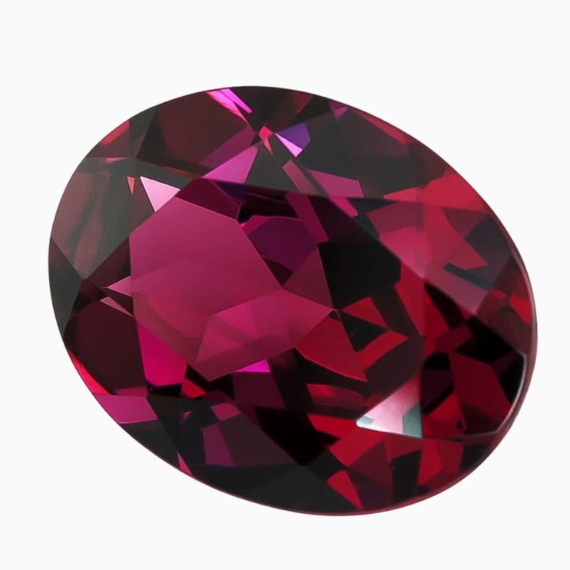 natural rhodolite garnet 7 17 carats
