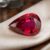 Natural unheated 2.45 carat Mozambique Pigeon Blood ruby with GRS and SSEF certification