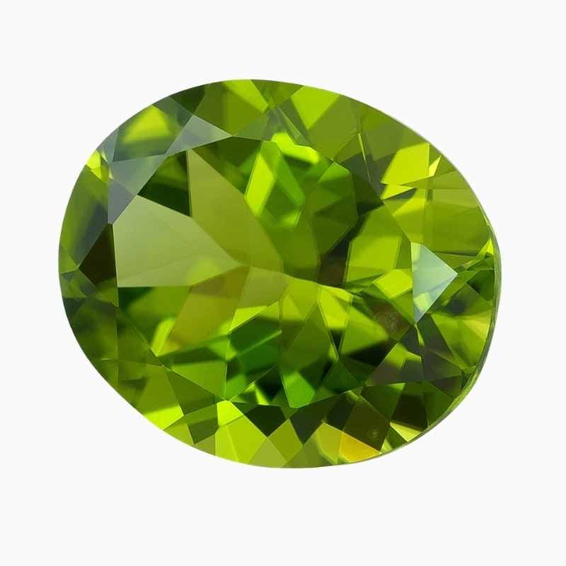 yellowish green gemstone