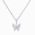 Petite Butterfly Natural Diamond Necklace