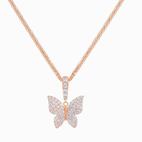 necklace crafted with natural diamonds