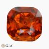 Natural Red-Orange Sapphire gemstone