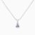 IGI Certified Solitaire Pear Cut Pendant with Necklace
