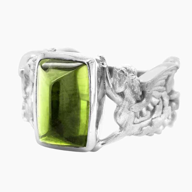 green tourmaline jewelry