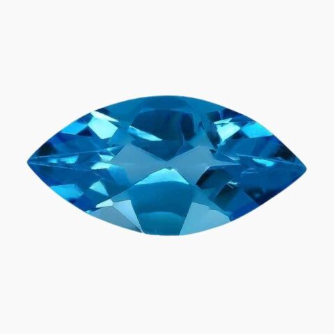 Natural Swiss Blue Topaz gemstone