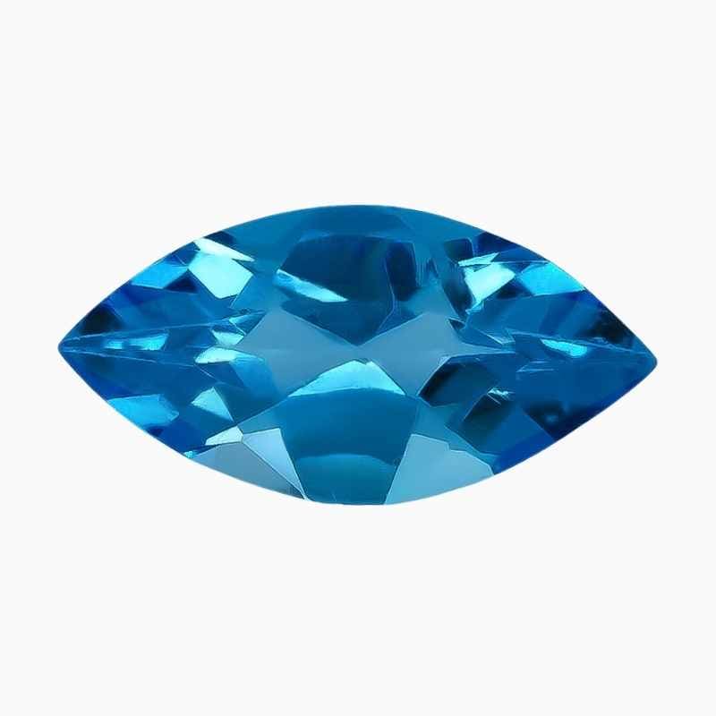 Natural Swiss Blue Topaz gemstone