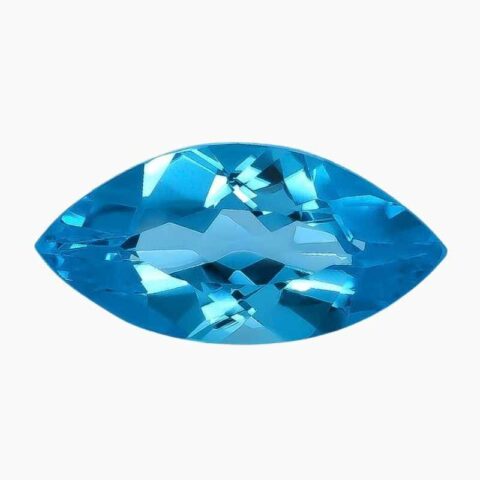 Natural Swiss Blue Topaz gemstone