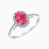 Natural Tanzanian Spinel oval ring