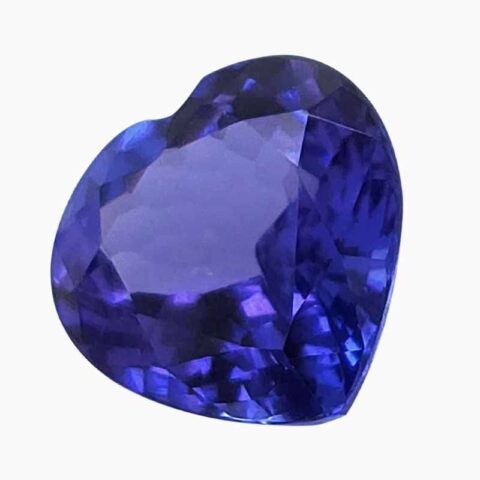 heart tanzanite