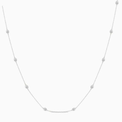 Lab Grown Diamond By The Yard Necklace