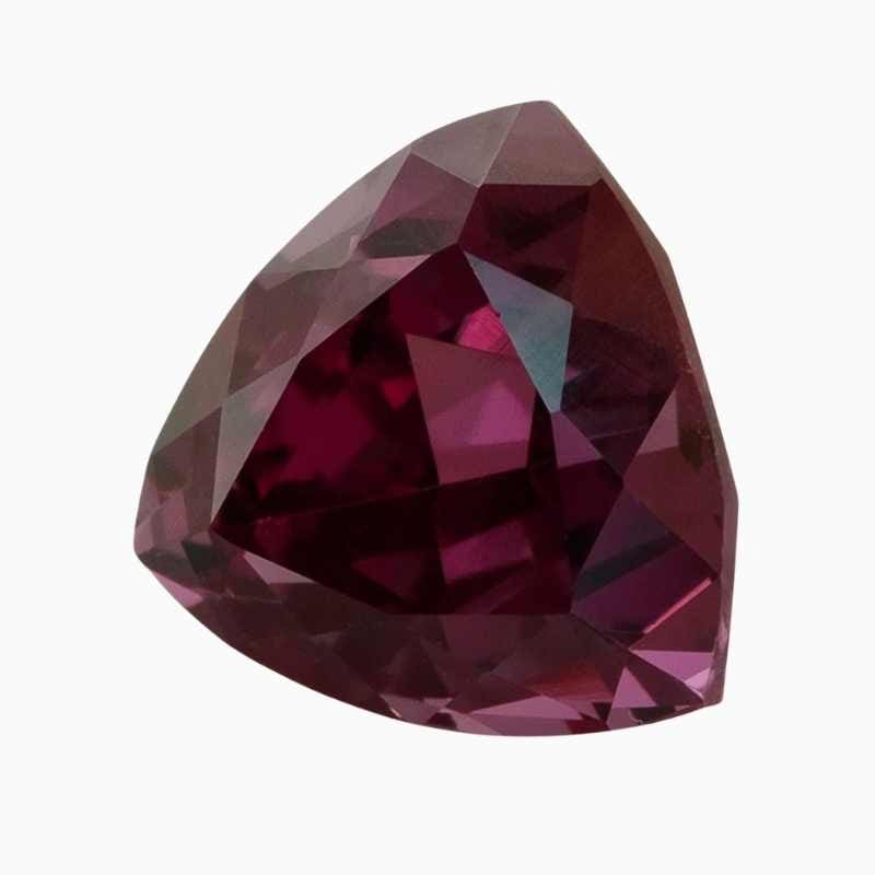 purple loose gemstone