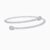 Lab Grown Diamond Water Drop Cuff Bangle with lab grown diamonds in 14k solid gold