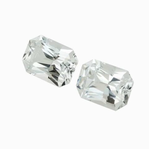 natural white sapphire
