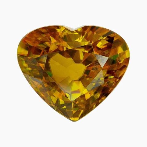 brownish yellowish orange gemstone