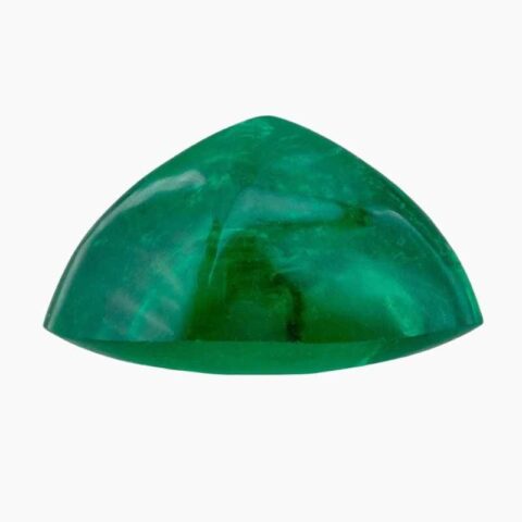 natural zambian sugarloaf emerald gemstone