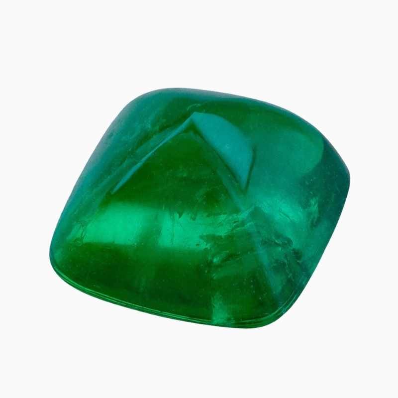 cushion zambian sugarloaf emerald