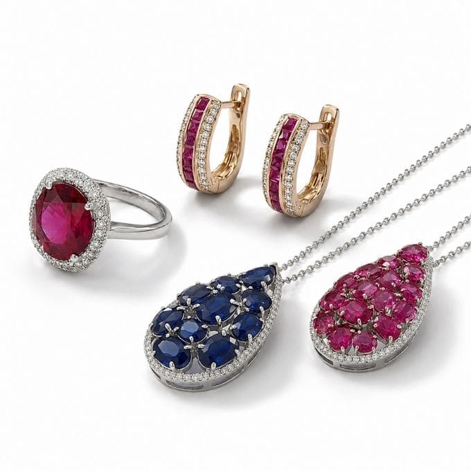 Fine gemstoner jewelry