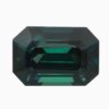 Natural teal green-blue sapphire gemstone
