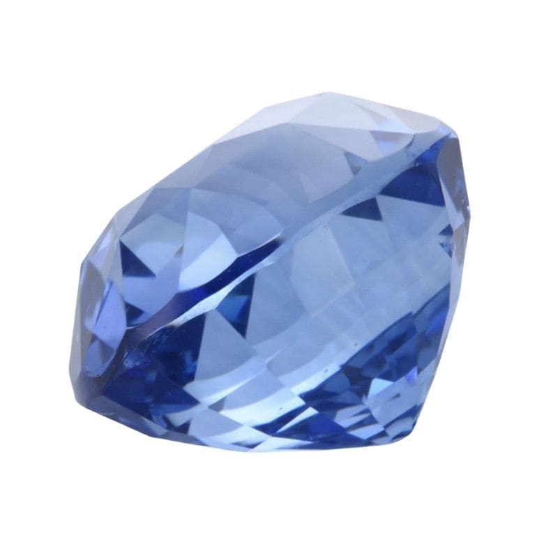 Natural heated blue sapphire gemstone