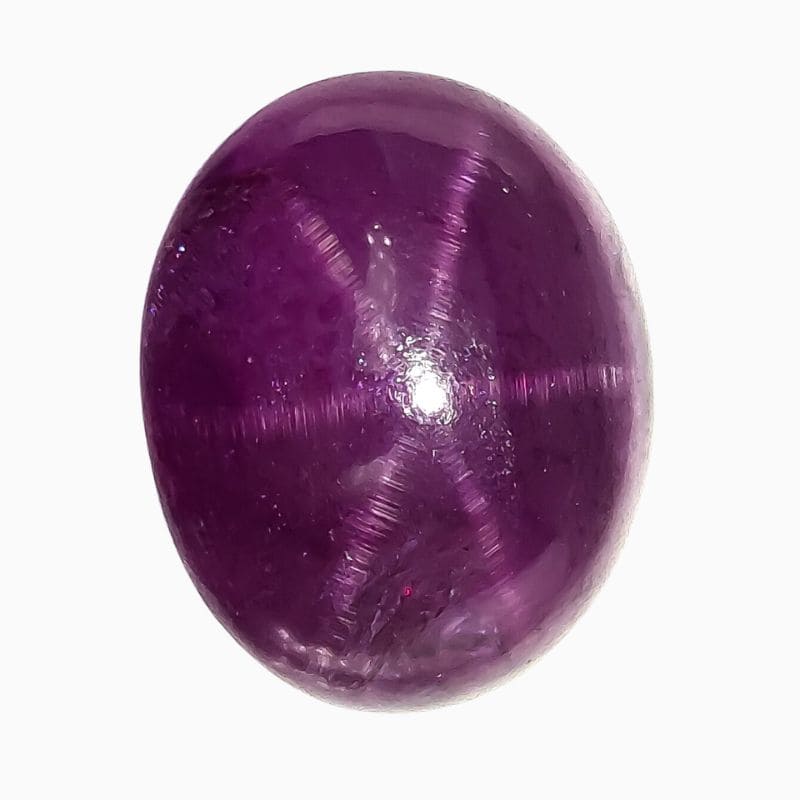 Natural star ruby