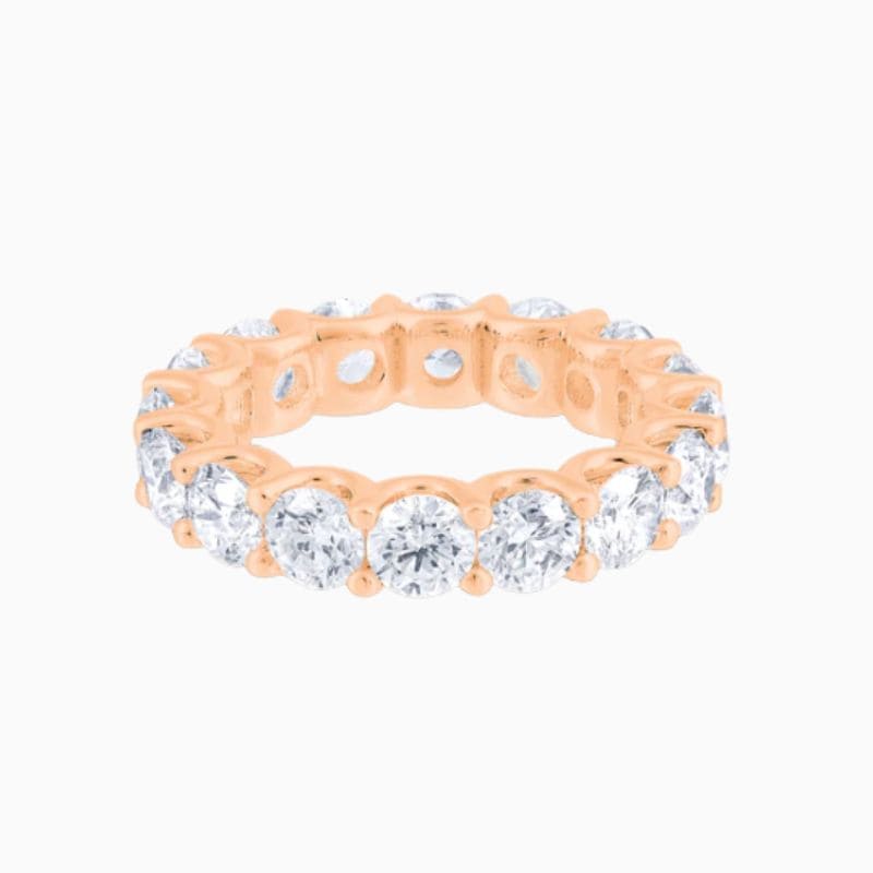 5.00 carat lab diamond eternity band